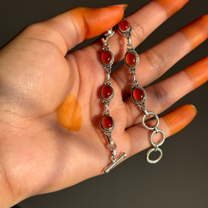 Carnelian Adjustable Bracelet