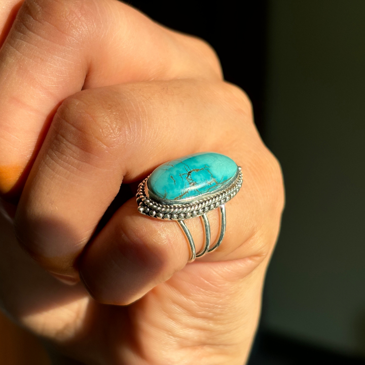 Natural Turquoise Ring