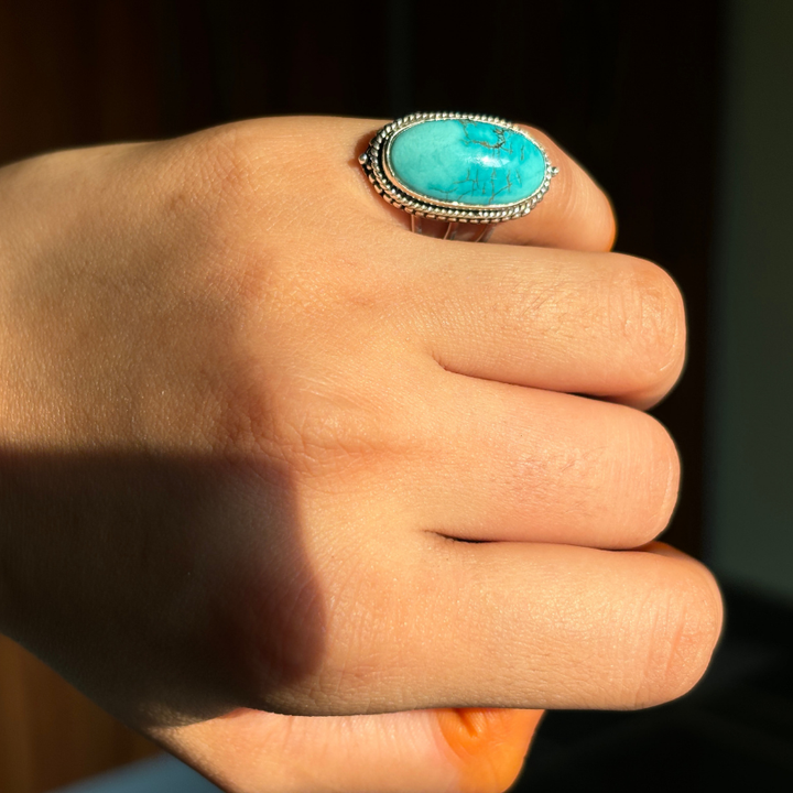 Natural Turquoise Ring