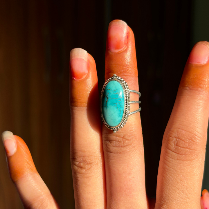 Natural Turquoise Ring