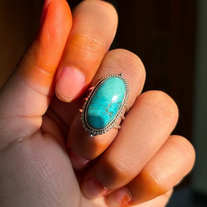 Natural Turquoise Ring