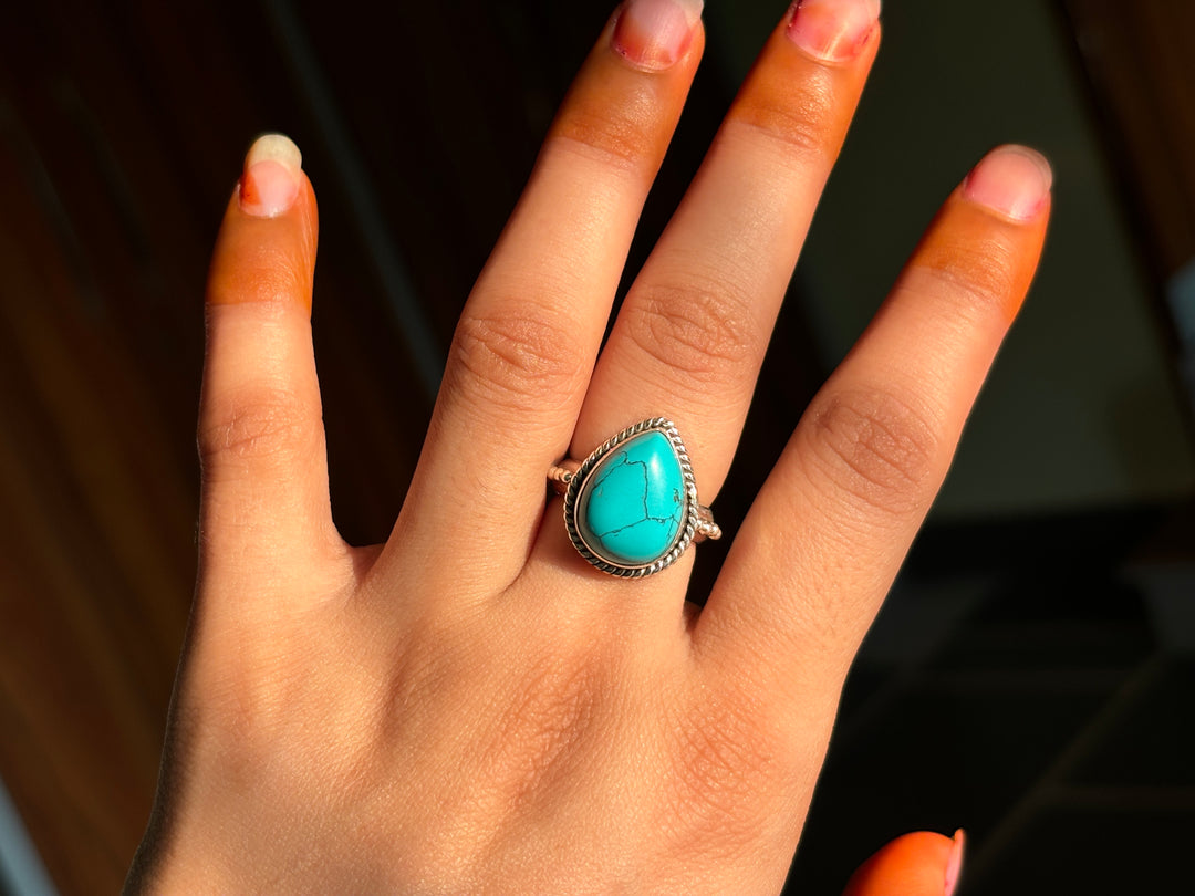 Handmade Turquoise Sterling Silver Ring