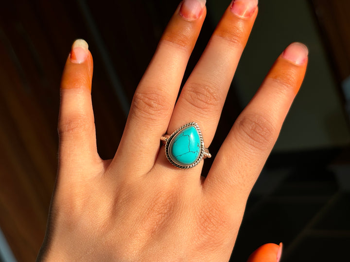 Handmade Turquoise Sterling Silver Ring