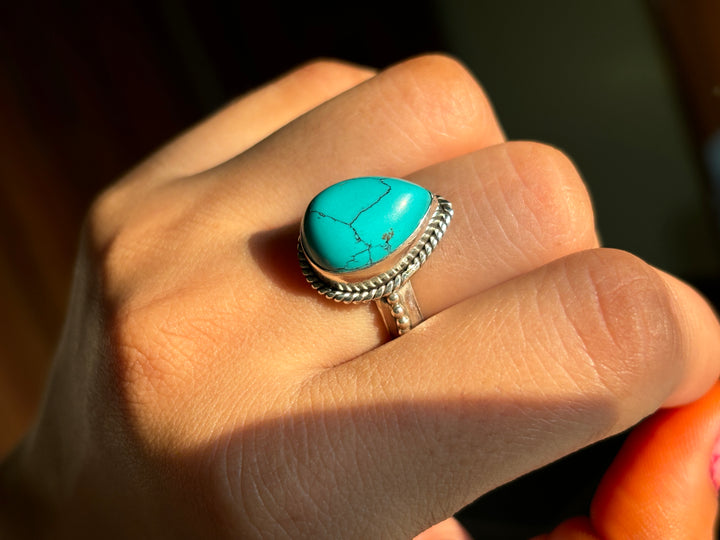 Handmade Turquoise Sterling Silver Ring