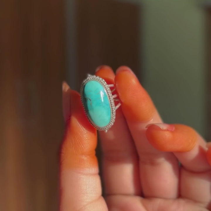 Natural Turquoise Ring